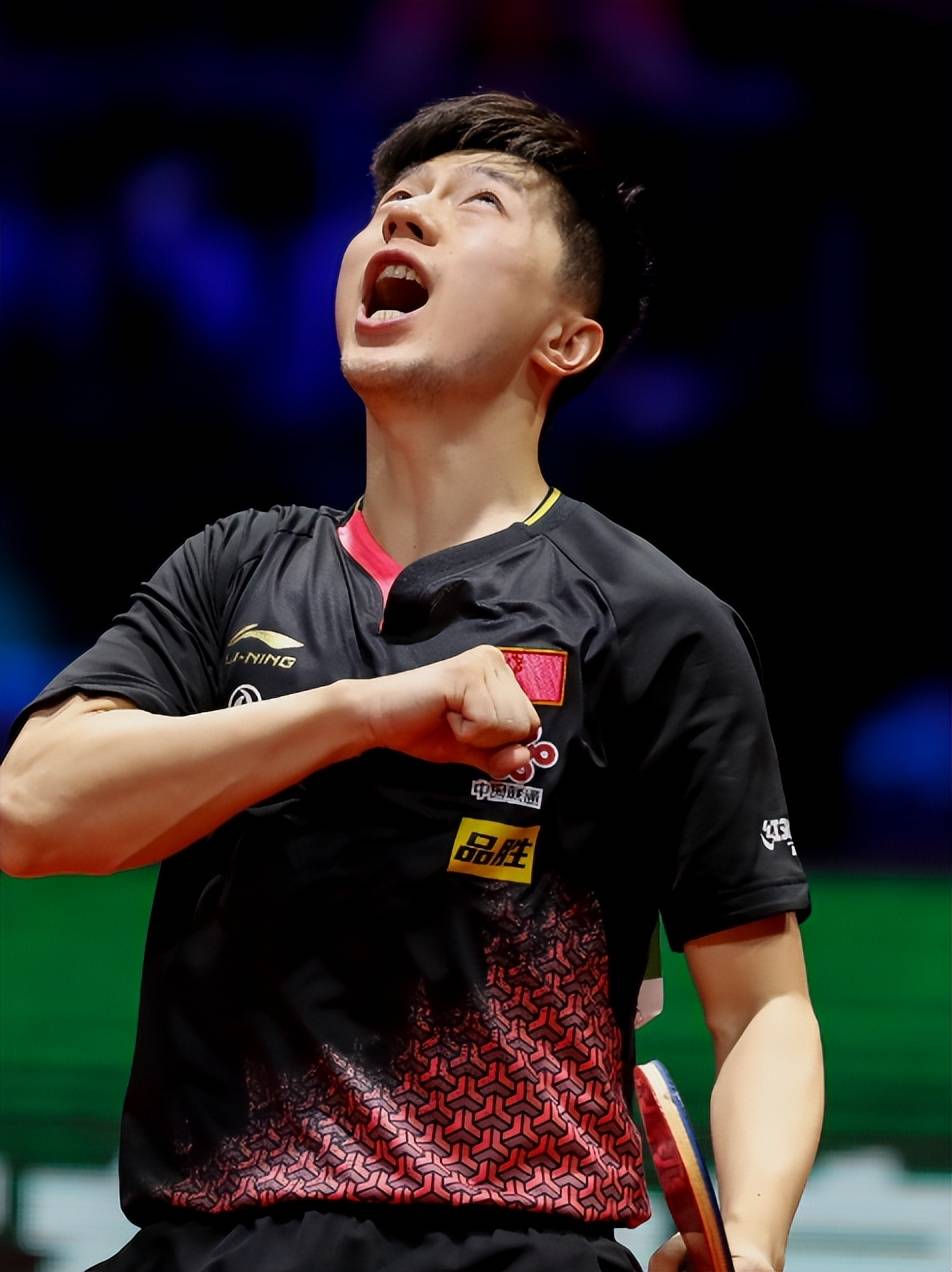 比利时乒乓球队完胜奥地利乒乓球队，马龙高光表现